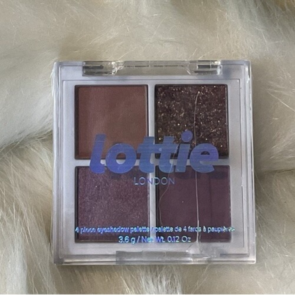 Lottie London 4 Piece THE MAUVES MINI Eyeshadow Palette 3.6g / 0.12 Oz SEALED